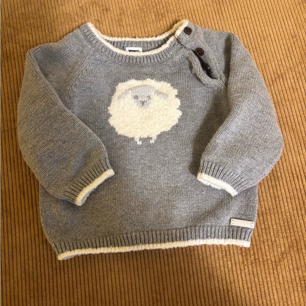 Janie and Jack Sheep/Lamb Sweater